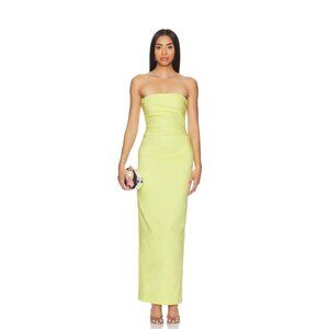 Shona Joy NWT  Lani Strapless Draped Maxi Dress SIZE 4